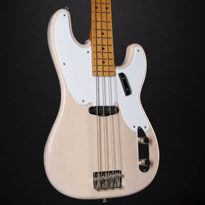 Squier Classic Vibe '50s Precision Bass MN (White Blonde) - 4-String Electric Bass image 6