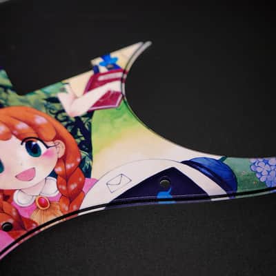 Memories of Dahlia #1 / Ibanez Pickguard / RG350 / JEMJR / Graphic / Stormguitar image 7