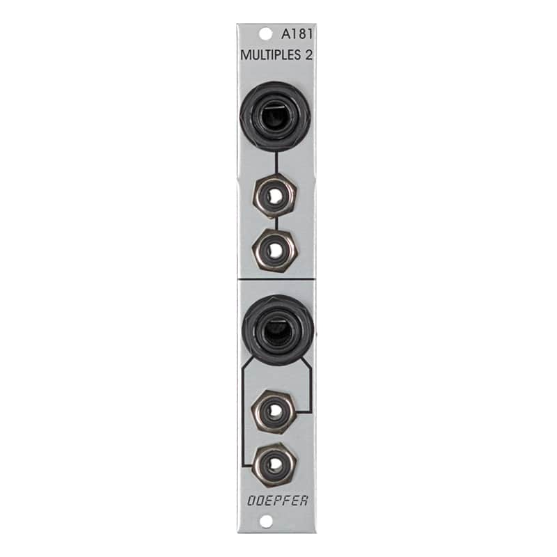 Doepfer A-181 Multiples 2 Eurorack Format Convertor Module (1/4" to 3.5mm) image 1