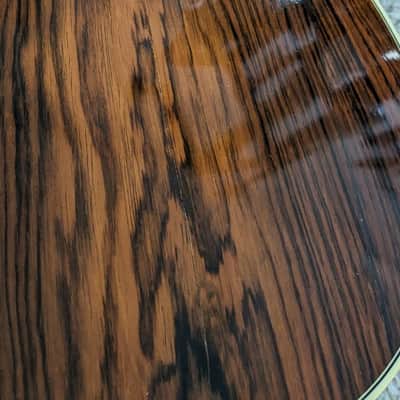 B C Rich Model B-38 Natural Acoustic Guitar from the mid 1970's w/ gig bag B.C> image 11