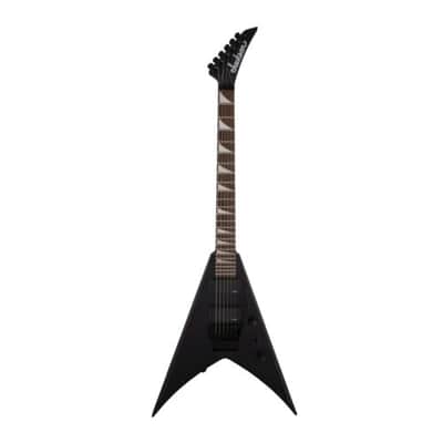 Jackson X Series King V KVXMG 6-String, Laurel Fingerboard, Poplar Body, Through-Body Maple Neck, and Humbucking Pickups Electric Guitar (Right-Handed, Satin Black) image 2