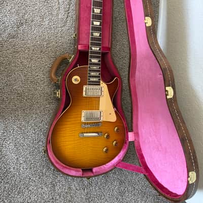 2024 Gibson Custom Shop Murphy Lab '59 Les Paul  Standard Reissue Light Aged Slow Ice Tea Burst with Hand Wound MJ Seymour Duncan Pearly Gates Pickups image 2