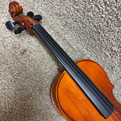 Violin Unlabeled 4/4 w/Case & Bow B image 4