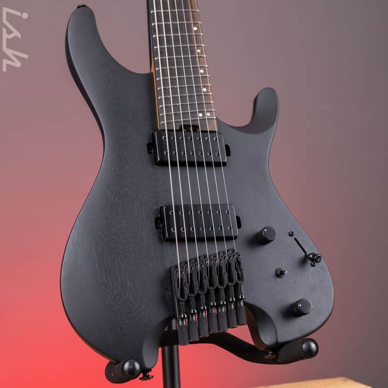 Ibanez QX527B Q Standard 7-String Guitar Weathered Black image 1
