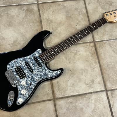 2011 G&L Tribute Legacy HSS Electric Guitar Black image 3
