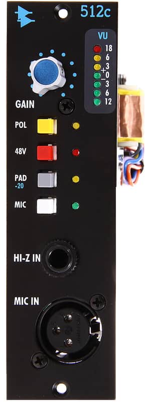 API 512C Best Selling 500-Series Discrete Microphone Preamp image 1