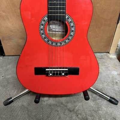 Martin Smith W-34-RD-PK 34 inch 1/2 Size Classical Guitar - Red #465 image 2