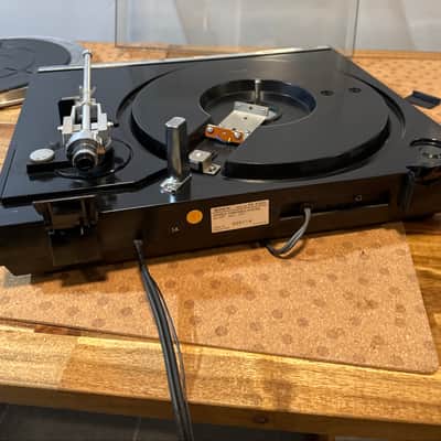 Sony PS X55s Vintage Stereo Black  Turntable 800114 Made In Japan Platter toneArm image 16