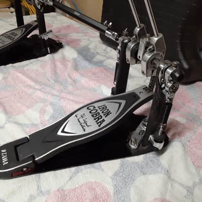 Tama HP900RWN Iron Cobra 900 Series Rolling Glide Double Bass Drum Pedal 2010s - Black/Chrome image 8