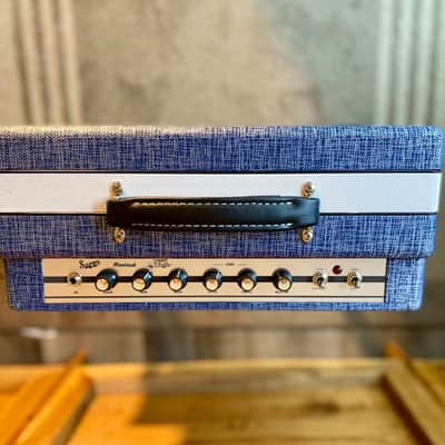 Supro 1608R Montauk Reverb 15-Watt 1x10" Guitar Combo - Blue Rhino Hide image 2