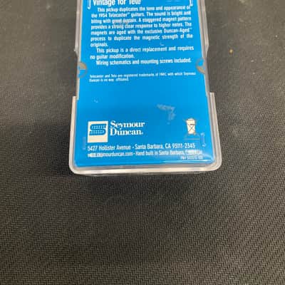 Seymour Duncan STL-1 Vintage '54 Tele Bridge Pickup - Black image 3