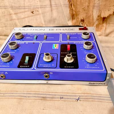 Mu-Tron Bi-Phase Duel Phasor w/Foot Controller 1970's image 7