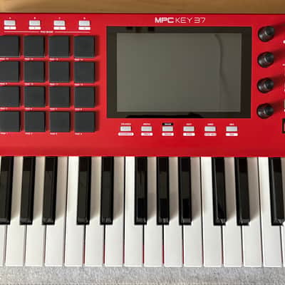 Akai MPC Key 37 Standalone Workstation Synthesizer 2024 - Present - Red image 1