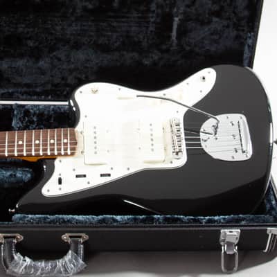 2017 Fender Japan JM66 Jazzmaster Black MIJ – ’62 Reissue, Excellent, HSC image 1