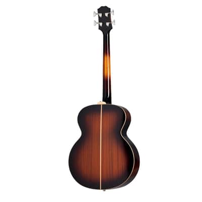 Epiphone El Capitan J200 Studio Acoustic Bass Guitar Sunburst image 4