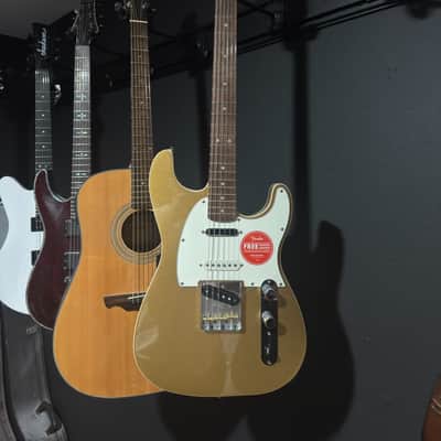 Squier Paranormal Custom Nashville Stratocaster with Laurel Fretboard 2023 - Present - Aztec Gold image 1
