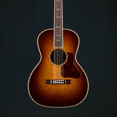 Bourgeois L-DBO 12-Fret Artist Custom Figured Walnut and Aged Tone Bearclaw Sitka Spruce Sunburst NEW image 2
