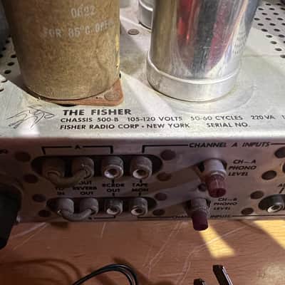 The Fisher 500B 7591 Tube Stereophonic Receiver, been serviced image 10