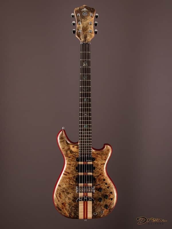 2015 Alembic Further FLG6, Purpleheart/Buckeye image 1