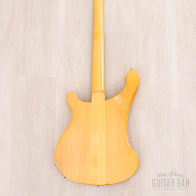 1982 Rickenbacker 4003 Vintage Neck Through Bass Mapleglo w/ Case image 3