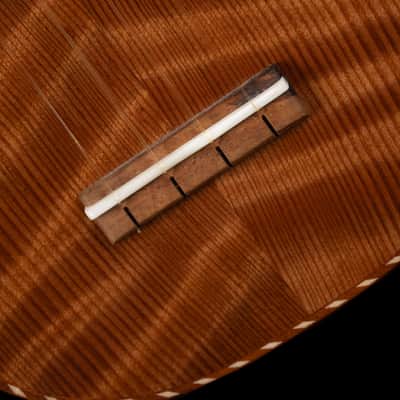 olaMestre curly redwood tasmanian Blackwood soprano ukulele image 18