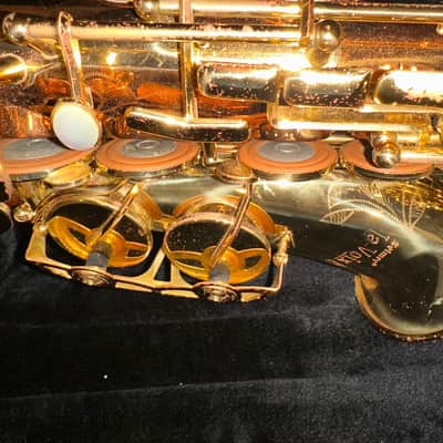Selmer SAS 280R LaVoix II Step-Up Model Alto Saxophone 2010s - Clear-Lacquered Brass image 10