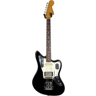 Fender Japan 66 Reissue Jaguar 1997-2000 - Black image 3