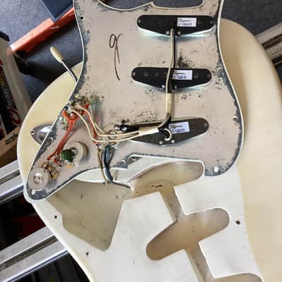 Fender Stratocaster 1969 Vintage - Refin Olympic White Hendrix image 25