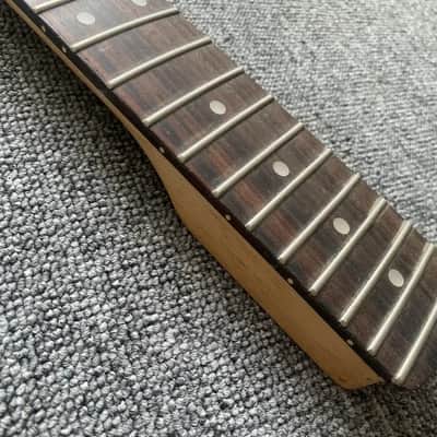 Custom Project Maple Wood Guitar Neck, Rosewood Fingerboard 22 Frets image 6