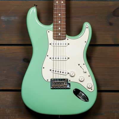 Fender American Standard Strat Special Edition, Seafoam Green w/matching headstock 2009 - Seafoam Green image 1