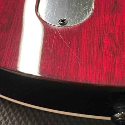 LTD EC-1000 - See Thru Black Cherry #20178 (Factory Demonstration Model) image 8