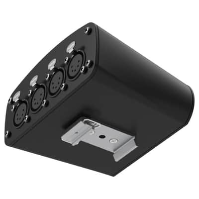 Mint Enttec D-Split 70579 DMX 4 Port Isolated Splitter / Isolator (5-Pin) Bundle w/DMX Adapter 5 Pin(M) to 3 Pin(F) XLR and Liquid Audio Polishing Cloth image 7