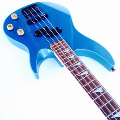 Vintage 90's GTX-53 KAMAN OVATION Bass Guitar 24 FRETS **ElectricBlue** KOREA PING MIK image 6