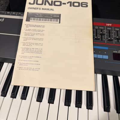 Roland Juno-106 Synthesizer – Fully Serviced (Bell Tone Synth Works) image 2