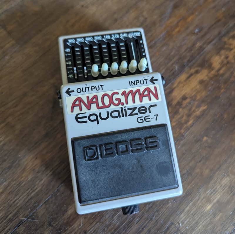 Analogman Boss GE-7 Equalizer with Mod 2000 - 2020 - Grey image 1
