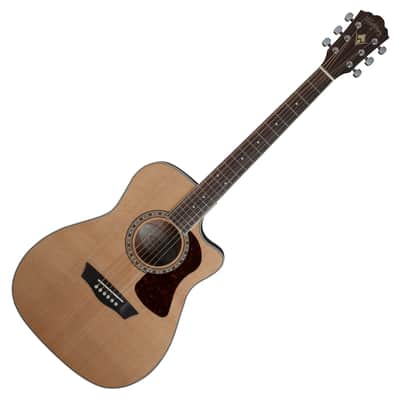 Washburn HF11SCE Heritage 10 Series Cutaway Folk w/ Electronics Natural