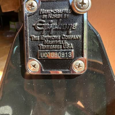 Epiphone Demon V FX 2001 - Metallic Black image 7