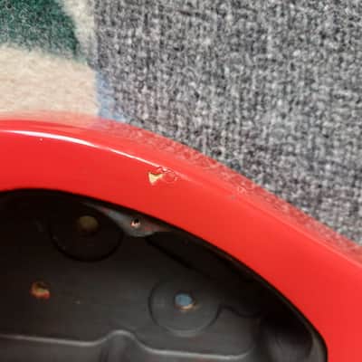 Guitar body 80s (Charvel?) Red image 9