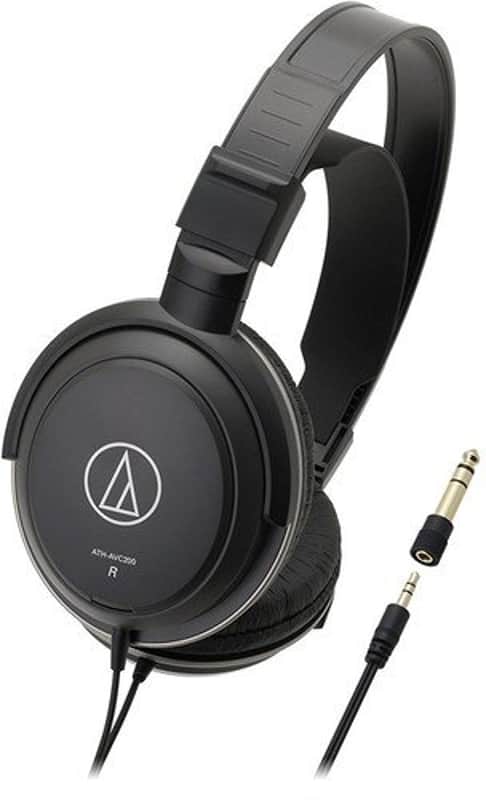 Audio-Technica - ATH-AVC200 - Sonicpro Over-Ear Headphone - Black image 1