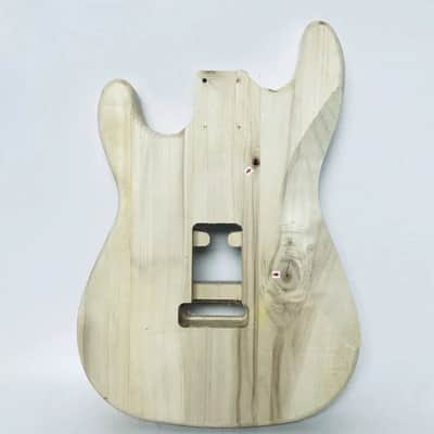Basswood Strat Style Guitar Unfinished Body image 4