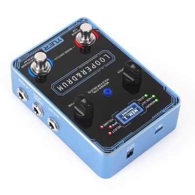 YUER Guitar Loop Pedal 2 in 1 Looping & Drum Machine Pedal image 4