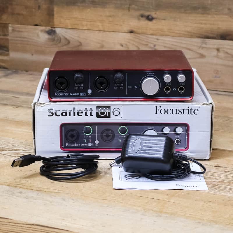 Focusrite Scarlett 6i6 USB 2.0 Audio Interface | Reverb