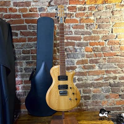 Forbus M-Series Single Cut Electric Guitar w/HSC (2000s - Natural Lacewood) image 2