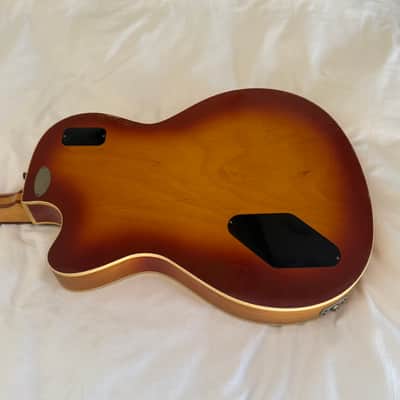 Vintage Defil Jowita Hollow Body Electric Guitar - Made in Europe - Free Pro Setup image 11
