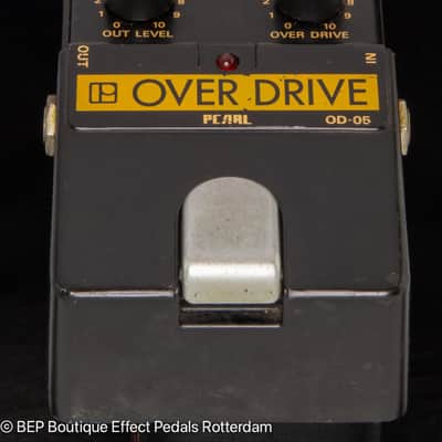 Pearl OD-05 Overdrive mid 80's s/n 894355 Japan image 8