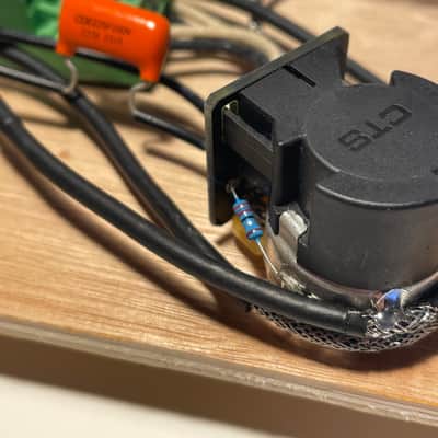 PRS SE CE 24 Wiring Harness - Hand Wired - CTS Push / Pull - Coil Split image 4