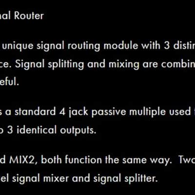 Pittsburgh Modular M3 Signal Router Module 2010s - Silver image 4