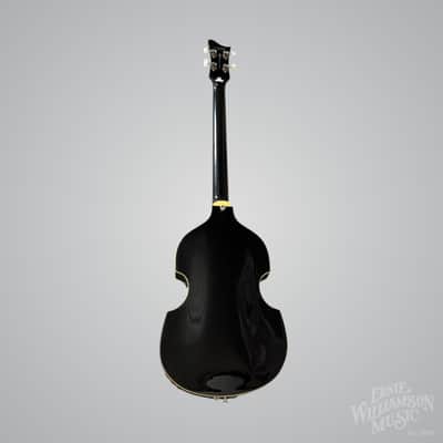 Hofner Ignition PRO Violin Bass, Trans Black, Teacup knobs image 6
