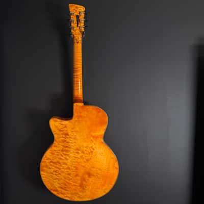 1996 McCurdy "Vie et Arte" Acoustic Archtop with One Piece Back image 12
