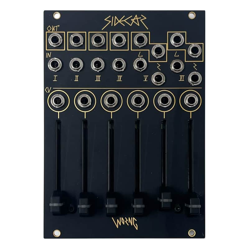Worng Electronics Sidecar Eurorack Mixing VCA Module image 1